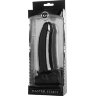 Черный кляп-страпон Masters Mini Face Fuck Strap-On - 14 см.