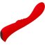 Красный вибромассажер 6 Silicone G-Spot Fun - 19,1 см.  Цена 3 065 руб. - Красный вибромассажер 6 Silicone G-Spot Fun - 19,1 см.