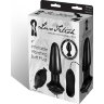 Надувная вибрирующая анальная пробка Inflatable Vibrating Butt Plug - 10,2 см.