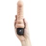 Телесный вибратор-реалистик 6 Realistic Vibrator - 17 см.