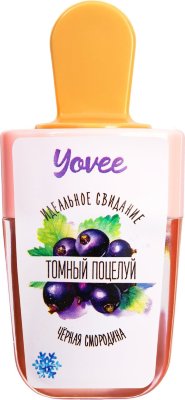 Охлаждающий бальзам для губ «Томный поцелуй» с ароматом черной смородины - 5 мл.  Цена 704 руб. Охлаждающий бальзам для губ Yovee «Томный поцелуй» с ароматом черной смородины – секрет соблазнительных губ. Французские поцелуи и оральные ласки теперь будут еще интереснее. Нежный, но ощутимый холодок придает губам легкое покалывание, усиливая чувствительность. Натуральные масла смягчают, увлажняют, питают губы для чувственного прикосновения в интимных зонах. Активные компоненты в составе: Касторовое масло – заживляет, оказывает антисептическое действие, питает, смягчает, восстанавливает кожу, сохраняет влагу, защищает от внешних факторов. Миндальное масло – увлажняет и смягчает кожу, поможет справиться с потрескавшейся кожей губ, заживляет, успокаивает кожу, оказывает антиоксидантный эффект. Воск авокадо – регенерирует, оказывает противовоспалительное действие, повышает упругость кожи, омолаживает, смягчает. Оливковое масло – омолаживает и предотвращает увядание кожи, заживляет, увлажняет, смягчает. Витамин Е – укрепляет барьер кожи и её защитные функции, оказывает антиоксидантное и противовоспалительное действие, питает, увлажняет, смягчает, защищает от ультрафиолета. Ментол – охлаждает, оказывает противовоспалительное и бактерицидное воздействие, тонизирует и придаёт припухлость губам. касторовое масло, миндальное масло, воск авокадо, оливковое масло, ароматизатор, витамин Е, шаромикс, ментол натуральный, мика косметическая, краситель пищевой. Страна: Россия. Объем: 5 мл.