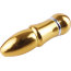 Золотистый алюминиевый вибратор GOLD SMALL - 7,5 см.  Цена 5 616 руб. - Золотистый алюминиевый вибратор GOLD SMALL - 7,5 см.