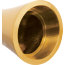 Золотистый алюминиевый вибратор GOLD SMALL - 7,5 см.  Цена 5 616 руб. - Золотистый алюминиевый вибратор GOLD SMALL - 7,5 см.