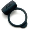Темно-серое эрекционное кольцо Vibrating Love Ring с вибрацией
