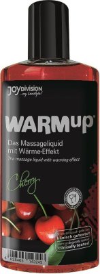 Разогревающее масло WARMup Cherry - 150 мл.  Цена 2 586 руб. Высококачественное разогревающее массажное масло с ароматом вишни. Страна: Германия. Объем: 150 мл.