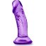Фиолетовый фаллоимитатор на присоске SWEET N SMALL 4INCH DILDO - 11,4 см.  Цена 1 763 руб. - Фиолетовый фаллоимитатор на присоске SWEET N SMALL 4INCH DILDO - 11,4 см.
