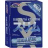 Розовые презервативы Sagami Xtreme Feel Fit 3D - 3 шт.