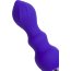 Фиолетовая анальная вибровтулка Curvy - 14 см.  Цена 1 671 руб. - Фиолетовая анальная вибровтулка Curvy - 14 см.