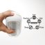 Белый мастурбатор Tenga Flip Zero Gravity с вибрацией - Белый мастурбатор Tenga Flip Zero Gravity с вибрацией