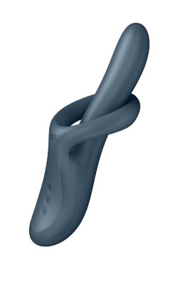 Серый вибратор-ротатор с функцией нагрева Heat Flex 4 - 23 см. Длина: 23 см. Heat Flex 4 — ваш идеальный выбор: одним нажатием кнопки ствол этого вибратора начинает медленно вращаться. Наслаждайтесь медленным вращением, стимулирующим точку G, или держите игрушку под идеальным углом. Если вы ищете классическую вибрацию, Heat Flex 4 вам поможет: 12 программ вибрации, от нежной до интенсивной, обеспечат вам ещё больше удовольствия от стимуляции точки G, а кольцо вокруг вала стимулирует ваши внешние эрогенные зоны. Благодаря отдельно управляемым моторам вы можете использовать функции Heat Flex 4 по отдельности или комбинировать их. Благодаря функции подогрева этот вибратор-кролик нагревается до 39°C, обеспечивая реалистичные ощущения, которые растопят ваше сердце. Ищете ли вы лёгкий разогрев или полноценный оргазм, эта игрушка даст вам всё, что нужно, и даже больше. Heat Flex 4 изготовлен из силикона, что делает его приятным к коже даже в самых чувствительных зонах. Если вы хотите насладиться функциями этого вибратора-кролика под водой, это не проблема: он водонепроницаем (IPX7), поэтому его можно использовать в душе или ванной. Страна: Китай. Материал: силикон. Батарейки: встроенный аккумулятор.