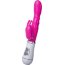 Ярко-розовый вибратор ToyFa A-toys с клиторальным стимулятором - 20 см.  Цена 1 603 руб. - Ярко-розовый вибратор ToyFa A-toys с клиторальным стимулятором - 20 см.
