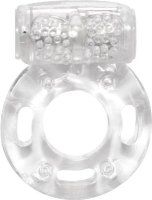 Прозрачное эрекционное кольцо с вибрацией Rings Axle-pin