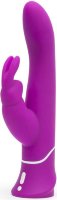 Лиловый вибратор-кролик Curve Rechargeable Rabbit Vibrator - 25,4 см.