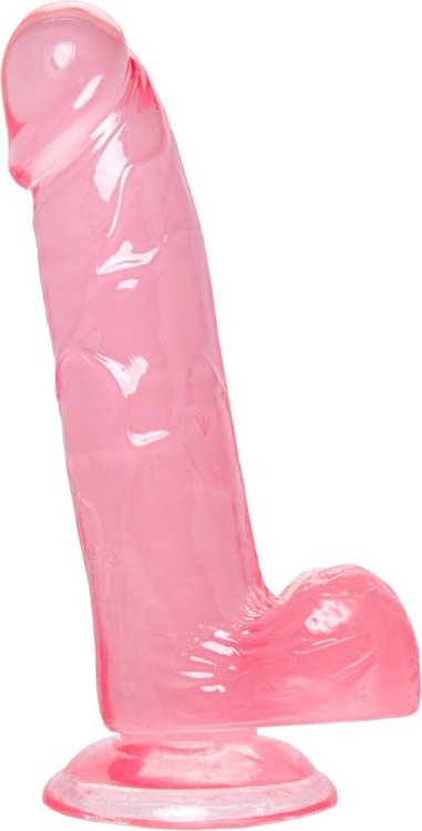 Розовый реалистичный фаллоимитатор Sundo - 20 см.