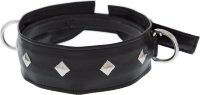 Полиуретановый ошейник с пуклями и D-кольцами Collar with Studs