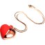 Красное ожерелье с подвеской-вибратором 10X Vibrating Silicone Heart Necklace  Цена 10 911 руб. - Красное ожерелье с подвеской-вибратором 10X Vibrating Silicone Heart Necklace