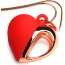 Красное ожерелье с подвеской-вибратором 10X Vibrating Silicone Heart Necklace  Цена 10 911 руб. - Красное ожерелье с подвеской-вибратором 10X Vibrating Silicone Heart Necklace