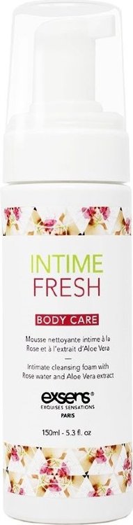 Органическая интимная очищающая пенка Intime Fresh - 150 мл.