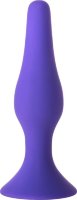Фиолетовая анальная втулка Toyfa A-toys - 12,5 см.