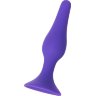 Фиолетовая анальная втулка Toyfa A-toys - 12,5 см.