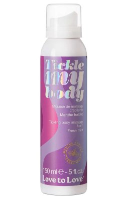 Массажная хрустящая пенка Tickle My Body Fresh Mint с ароматом мяты - 150 мл.  Цена 3 059 руб. Добавьте необычных тактильных ощущений своим массажам! Массажная хрустящая пенка Tickle my body предлагает вам открыть новые чувственные удовольствия! Нанесите эту массажную пену, напоминающую взбитые сливки, и насладитесь ее удивительной освежающей текстурой. Вас пленит чудесное ощущение лопающихся пузырьков под нежными ласками партнера... Жаждете сочных удовольствий? Откройте для себя Tickle my body с ароматом мяты. Страна: Франция. Объем: 150 мл.