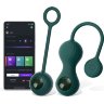 Изумрудные вагинальные шарики Magic Motion Crystal Duo Smart Kegel Vibrator with Weight Set
