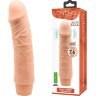 Телесный вибратор-реалистик Jeff - 19,5 см.