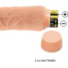 Телесный вибратор-реалистик Jeff - 19,5 см.