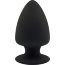 Черная анальная втулка Premium Silicone Plug S - 9 см. - Черная анальная втулка Premium Silicone Plug S - 9 см.