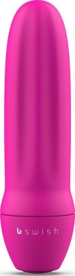 Ярко-розовая рельефная вибропуля Bmine Basic Reflex - 7,6 см.  Цена 3 088 руб. Длина: 7.6 см. Диаметр: 2 см. Вибропуля Bmine Basic Reflex отлично подходит для деликатной стимуляции любых чувствительных зон – клитора, сосков, преддверия влагалища, половых губ, анальной области. Возможность незаметного использования вибропули в самых неожиданных местах только обостряет эротические переживания ее пользователей. 5 режимов вибрации. Страна: Китай. Материал: анодированный пластик (ABS). Батарейки: есть в комплекте.