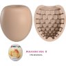 Бежевый мастурбатор-яйцо Pleasure Egg II