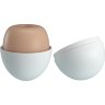 Бежевый мастурбатор-яйцо Pleasure Egg II