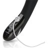 Черный вибратор с миостимуляцией Mystim Electric Eric Black Edition - 27 см.