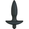 Анальная вибровтулка с 5 скоростями вибрации Vibrating Plug Small - 13 см.