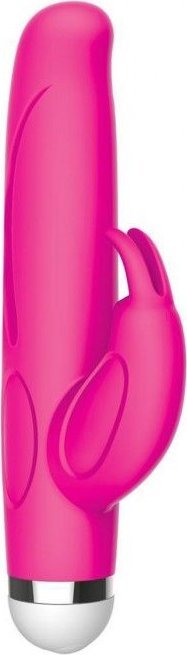 Розовый вибратор-кролик The Mini Rabbit - 13,9 см.