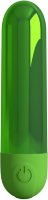 Зеленая перезаряжаемая вибропуля Kiwi