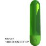 Зеленая перезаряжаемая вибропуля Kiwi