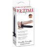 Черный страпон на пенис Double Trouble - 14 см.
