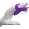 Фиолетовая вибронасадка на пальцы Finger Vibe