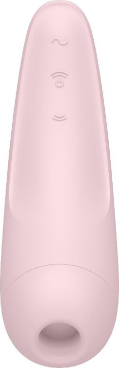 Розовый вакуум-волновой стимулятор Satisfyer Curvy 2+