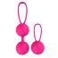 Набор розовых вагинальных шариков PLEASURE BALLS EGGS DUO BALL SET - Набор розовых вагинальных шариков PLEASURE BALLS EGGS DUO BALL SET