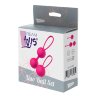 Набор розовых вагинальных шариков PLEASURE BALLS EGGS DUO BALL SET