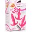 Набор из 3 розовых анальных пробок с вибропулей Thrill Trio Anal Plug Set - Набор из 3 розовых анальных пробок с вибропулей Thrill Trio Anal Plug Set