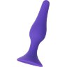 Фиолетовая анальная втулка Toyfa A-toys - 11,3 см.