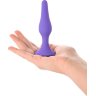 Фиолетовая анальная втулка Toyfa A-toys - 11,3 см.