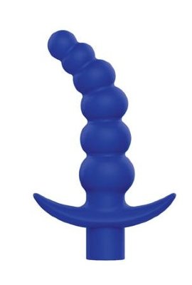 Синяя вибрирующая анальная елочка Sweet Toys - 10,8 см.  Цена 1 424 руб. Длина: 10.8 см. Диаметр: 3.3 см. Великолепный вибромассажер вознесет на вершину блаженства. С ним эротические забавы станут насыщенными и яркими. Интимный аксессуар может использоваться как соло, так и в парной любовной игре. Специальный ограничитель позволит контролировать глубину проникновения. Изделие изготовлено из безопасного, приятного на ощупь материала. Комфортно в использовании, просто в уходе. Минимальный диаметр - 1,7 см. Страна: Китай. Материал: силикон. Батарейки: 1 шт., тип AAA.