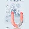Гнущийся фаллоимитатор Sexual Instinct - 47,6 см.