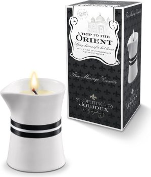 Массажное масло в виде малой свечи Petits Joujoux Orient с ароматом граната и белого перца