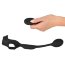 Черное виброкольцо с анальной пробкой Cock Ring with RC Butt Plug  Цена 15 274 руб. - Черное виброкольцо с анальной пробкой Cock Ring with RC Butt Plug