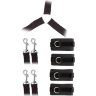 Комплект наручников и поножей LUXURIOUS BED RESTRAINT CUFF SET